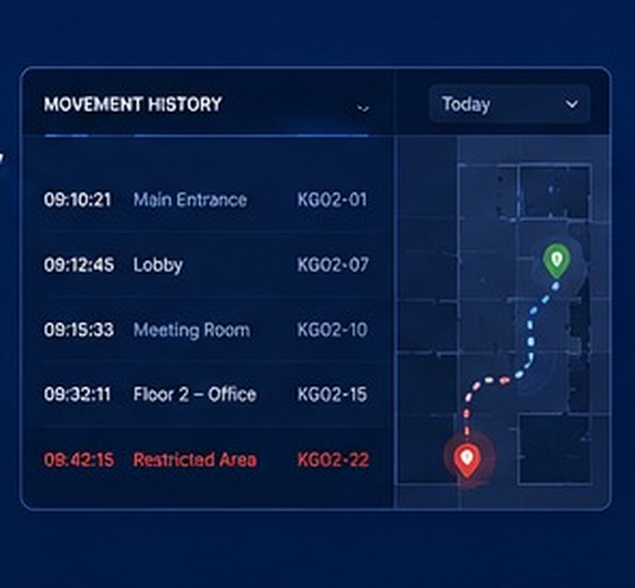Movement history