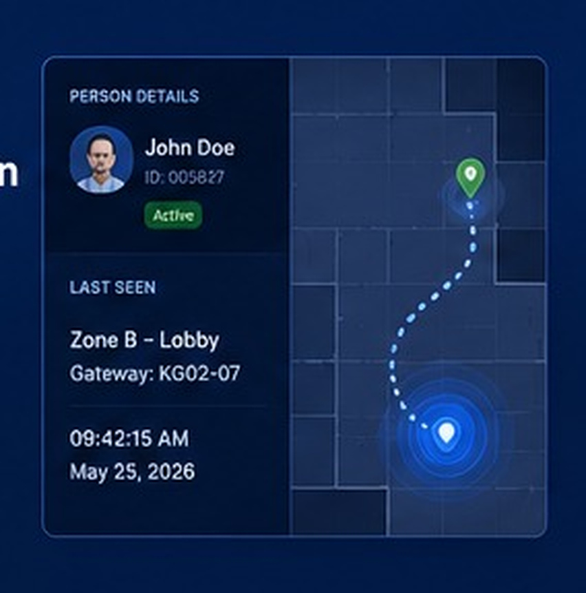 Last known location visual